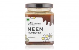 Weguarantee Organics Neem Raw Honey   Glass Jar  300 grams